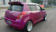 Suzuki swift matic 2008 warna ungu. Mobil custom,gaul siap nongkrong-6